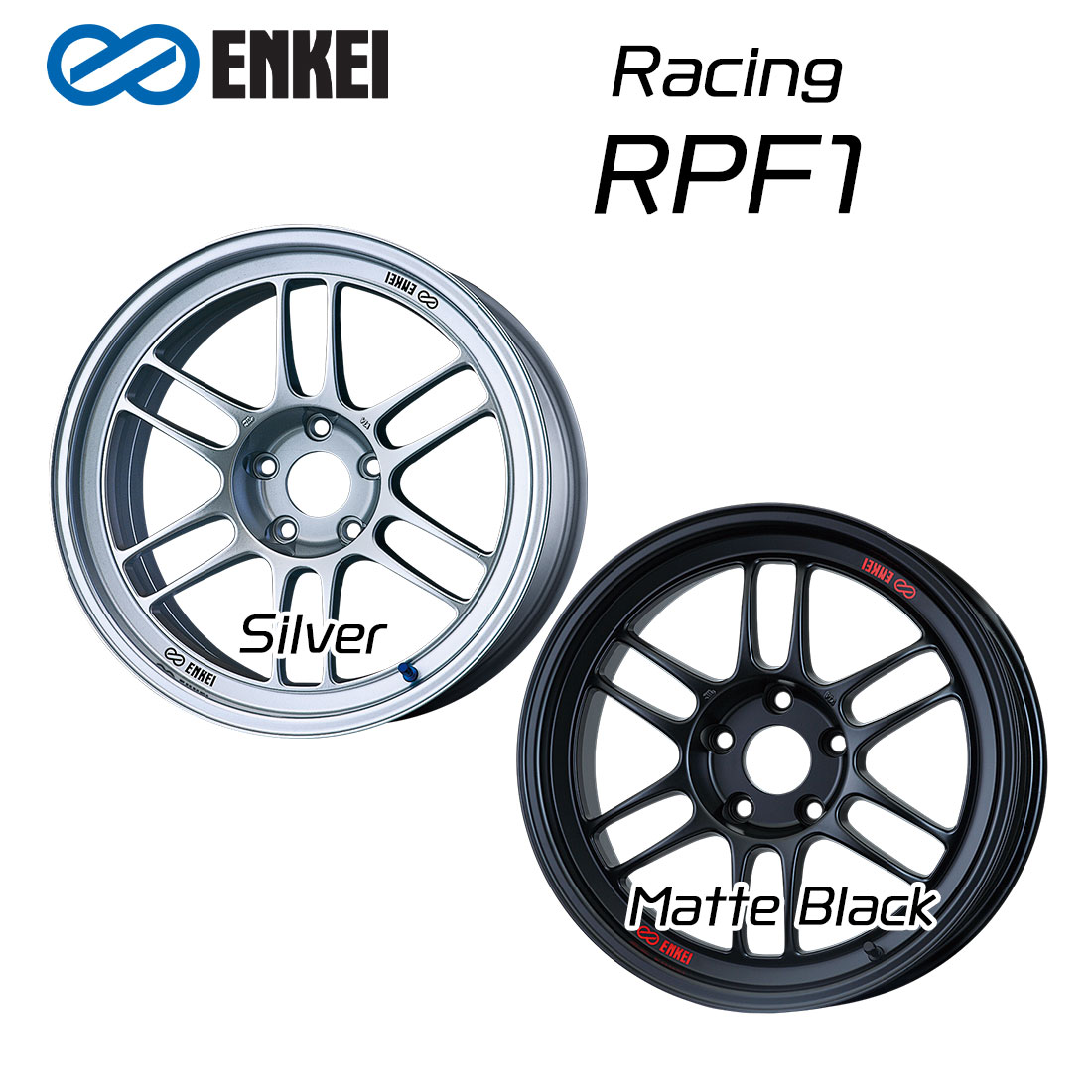 楽天市場 エントリーでポイント5倍 4 16 1 59まで エンケイ ホイール レーシング Rpf1 18インチ 10 5j Enkei Racing マット ブラック シルバー 車 かっこいい Norauto ノルオート 楽天市場店