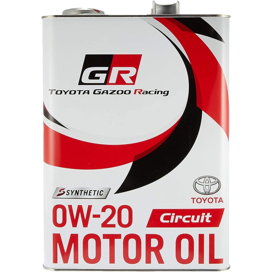 トヨタ 純正オイル GR Circuit 0W-20 4L TOYOTA Gazoo Racing 品番 08880-12405 モーターオイル GR  MOTOR OIL エンジンオイル｜Norauto【ノルオート】楽天市場店