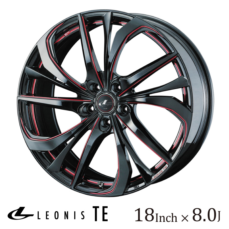 LEONIS VT weds レオニス 18インチ ホイール 18×7J 4本 WEDS LEONIS 18インチ アルミホイール 4本 7J レオニス - メルカリ