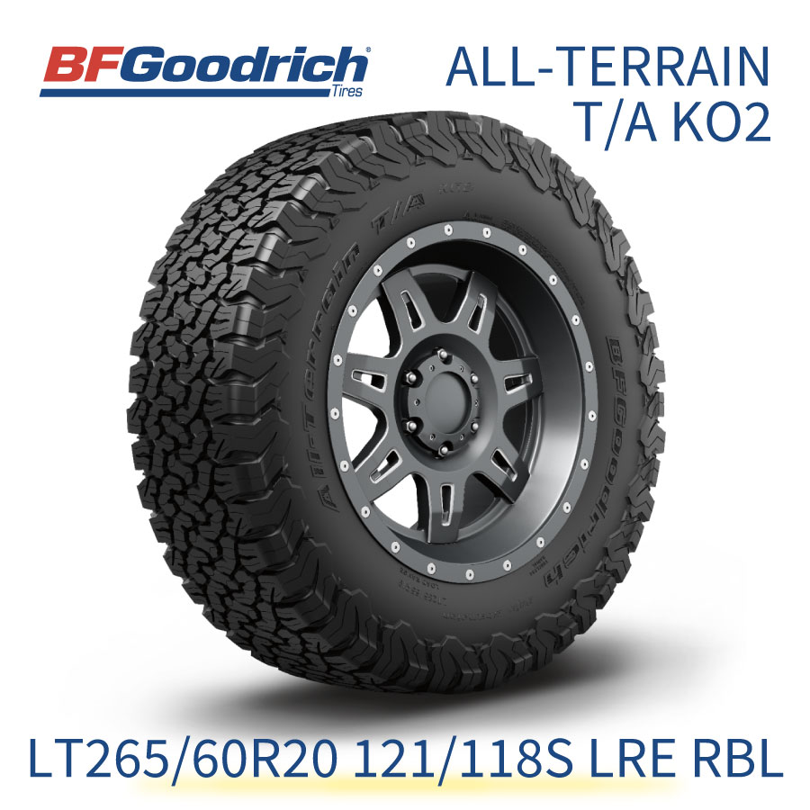 楽天市場】BFGoodrich オールテレーンT/A KO3 LT295/60R20 126/123S