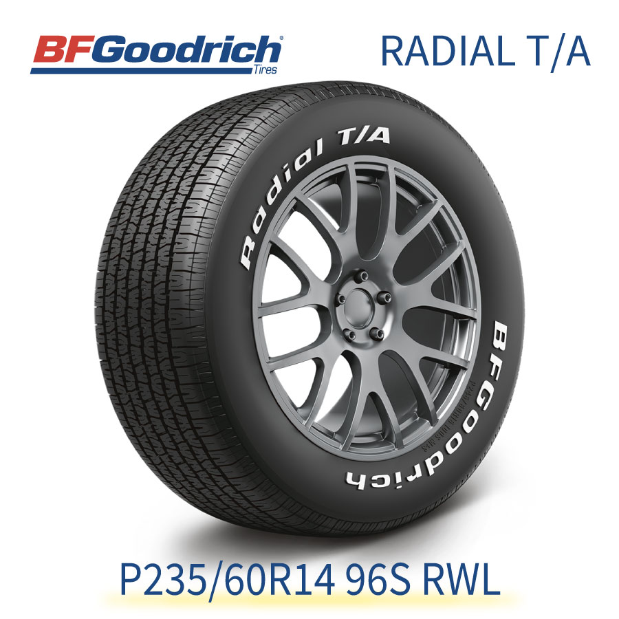 レッド系 BF GOODRICH RADIAL グッドリッチ 希少サイズ ラジアル4本