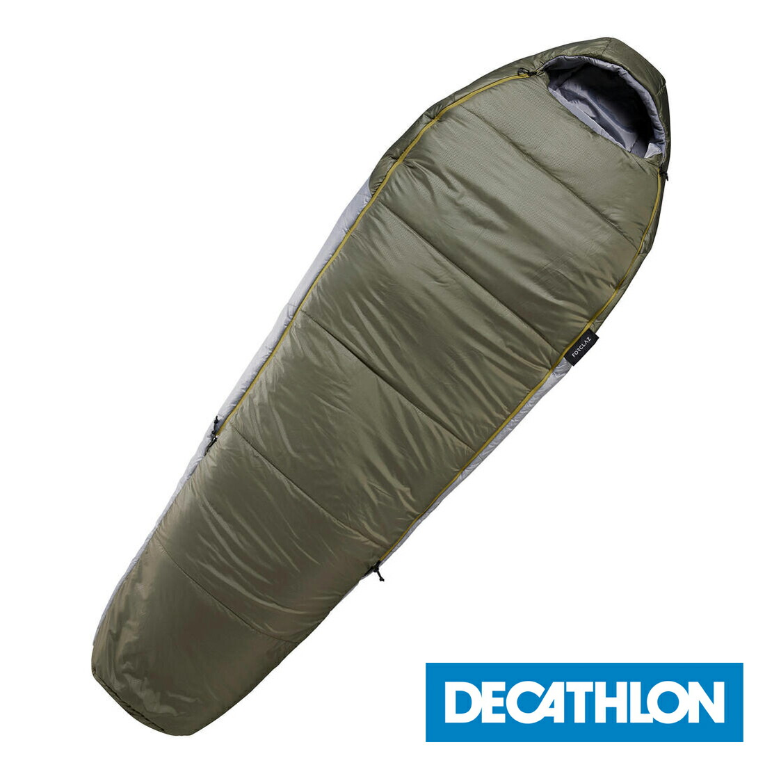 DECATHLON ・フォルクラシュラフ寝袋 TREK 500 0°C FORCLAZ (フォルクラ) キャンプ・ 登山・トレッキング シュラフ