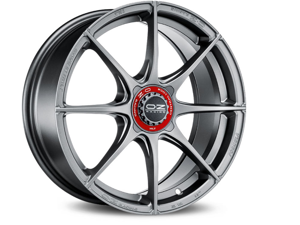 【楽天市場】Formula HLT 4H アルミホイール 4本セット 17インチ 7x17J インチ 4穴 グリジオコルサ/マットブラック イタリア製 OZ オーゼット フォーミュラHLT 【楽天市場】Formula HLT 4H アルミホイール 4本セット 17インチ 7x17J インチ 4穴 グリジオコルサ/マットブラック イタリア製 OZ オーゼット フォーミュラHLT