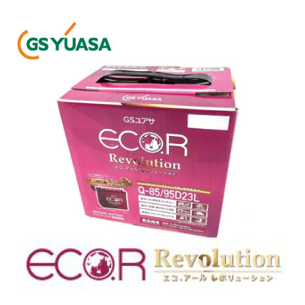 楽天市場 Gs Yuasa ジーエスユアサ 国産車バッテリー Eco R Revolution Er Q 85 95d23l カーバッテリー 回収 車 カーパーツ カー用品 アイドリングストップ車 Norauto ノルオート 楽天市場店