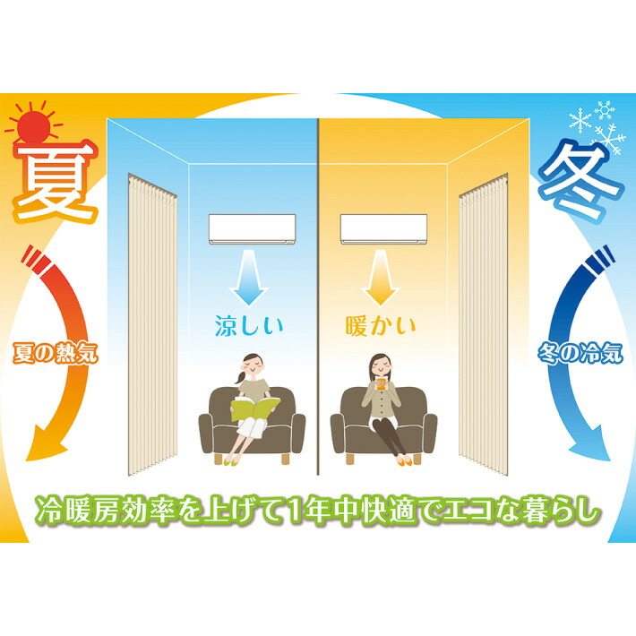 アコーディオン間仕切りカーテンスヌーピーランダム【受注生産】96cm幅250cm丈PEANUTSSNOOPYグッズ