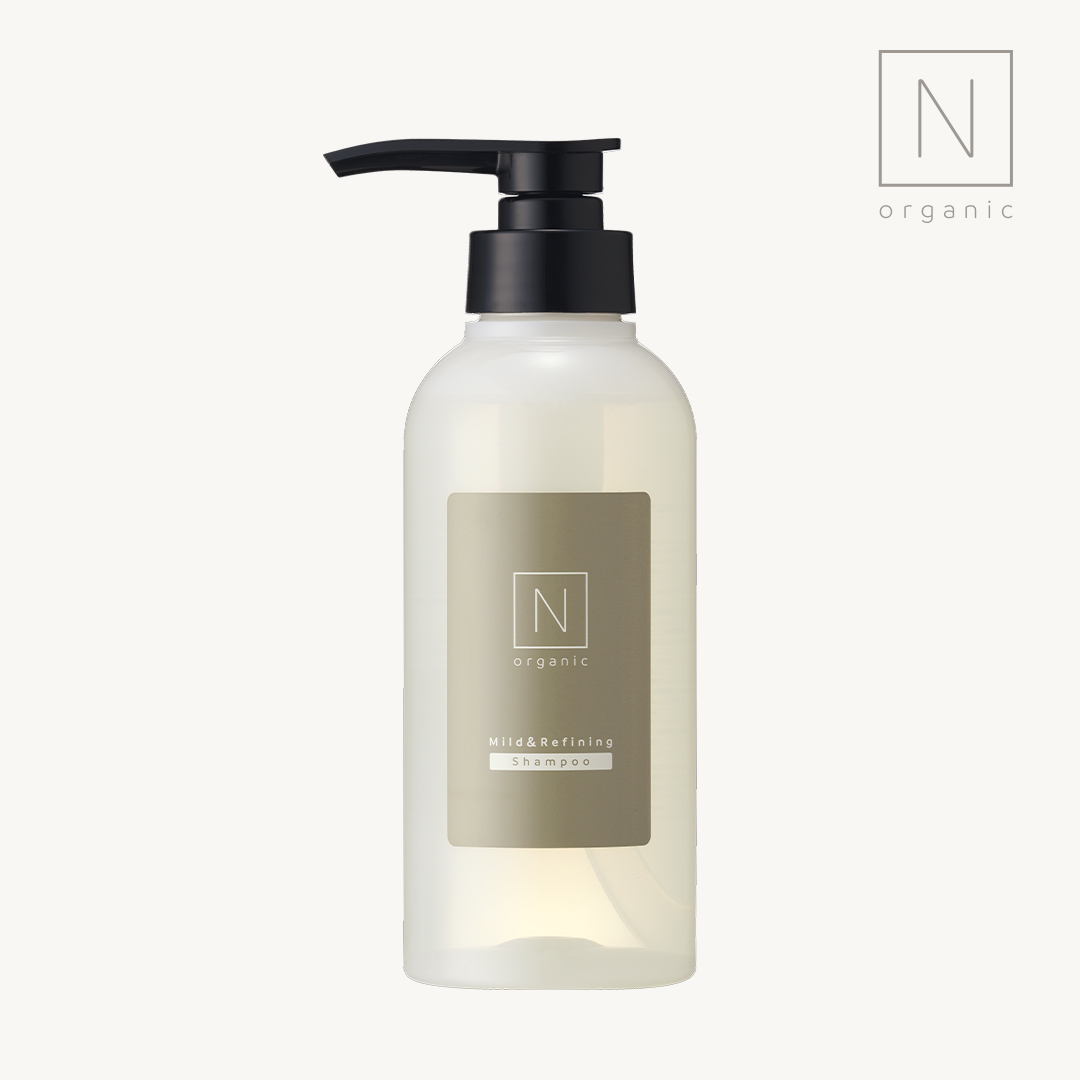 【公式】N organic マイルド&リファイニング シャンプー 300mL [ Nオーガニック エヌオーガニック 公式 スキンケア ヘアケア 化粧品  保湿 20代 30代 40代 50代 プレゼント ギフト 誕生日 出産祝い 乾燥肌 敏感肌 日本製 香り 女性 妻 ] | 