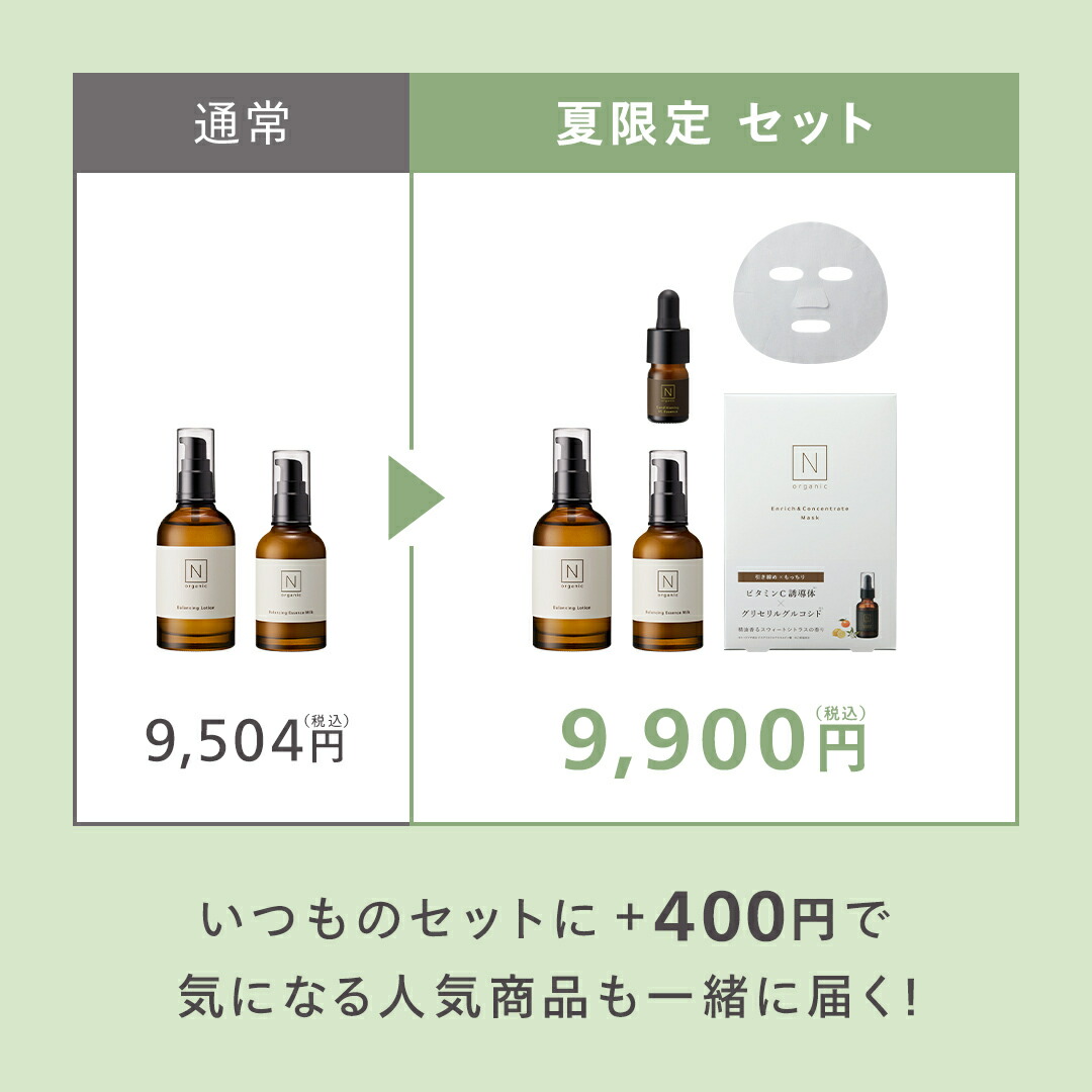 N organic Basic 化粧水　乳液セット Amazon | 【美的べスコス受賞】 N organic Basic スキンケア