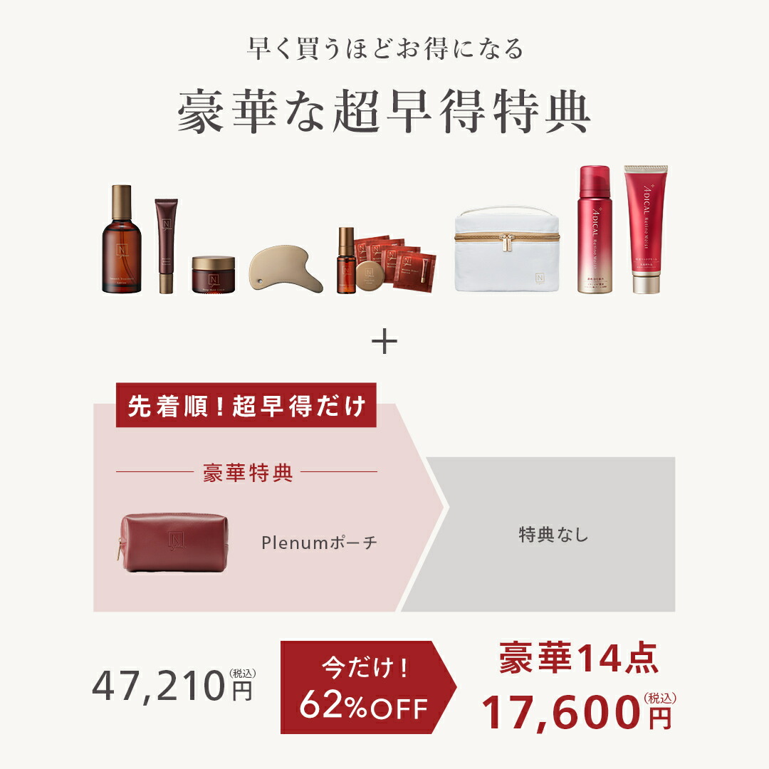 お気に入りでPゲット】＼11/4 発売開始／ N organic Plenum 福袋