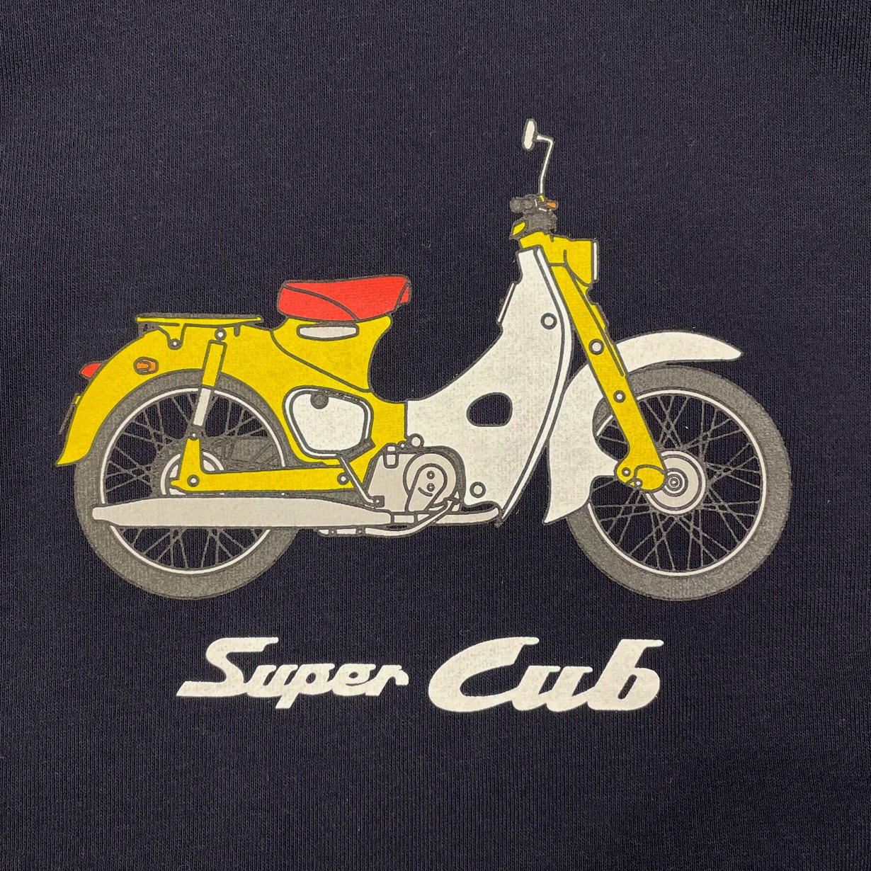 ホンダ スーパーカブ Super Cub プリントスウェットシャツ Asc6371m