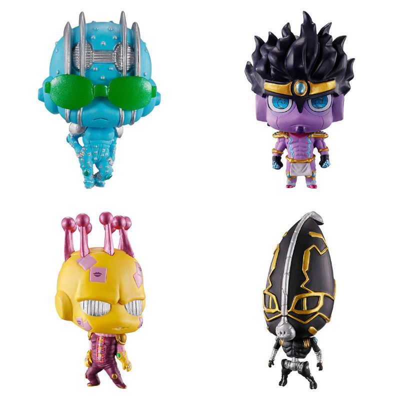 ジョジョコレ ジョジョ スタンドフィギュアコレクション 02 全4種 フルコンプ ジョジョの奇妙な冒険 スタンドフィギュアコレクション02 全4