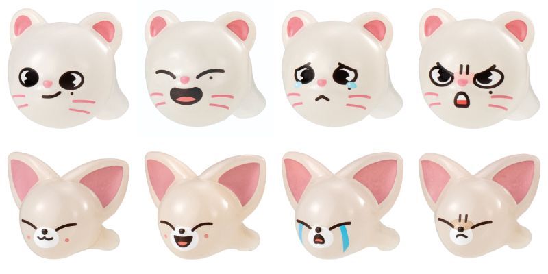 【送料無料】SKZOO ぷくっとバースデークリアリング FoxI.Ny＆Jiniret 全8種 コンプリート