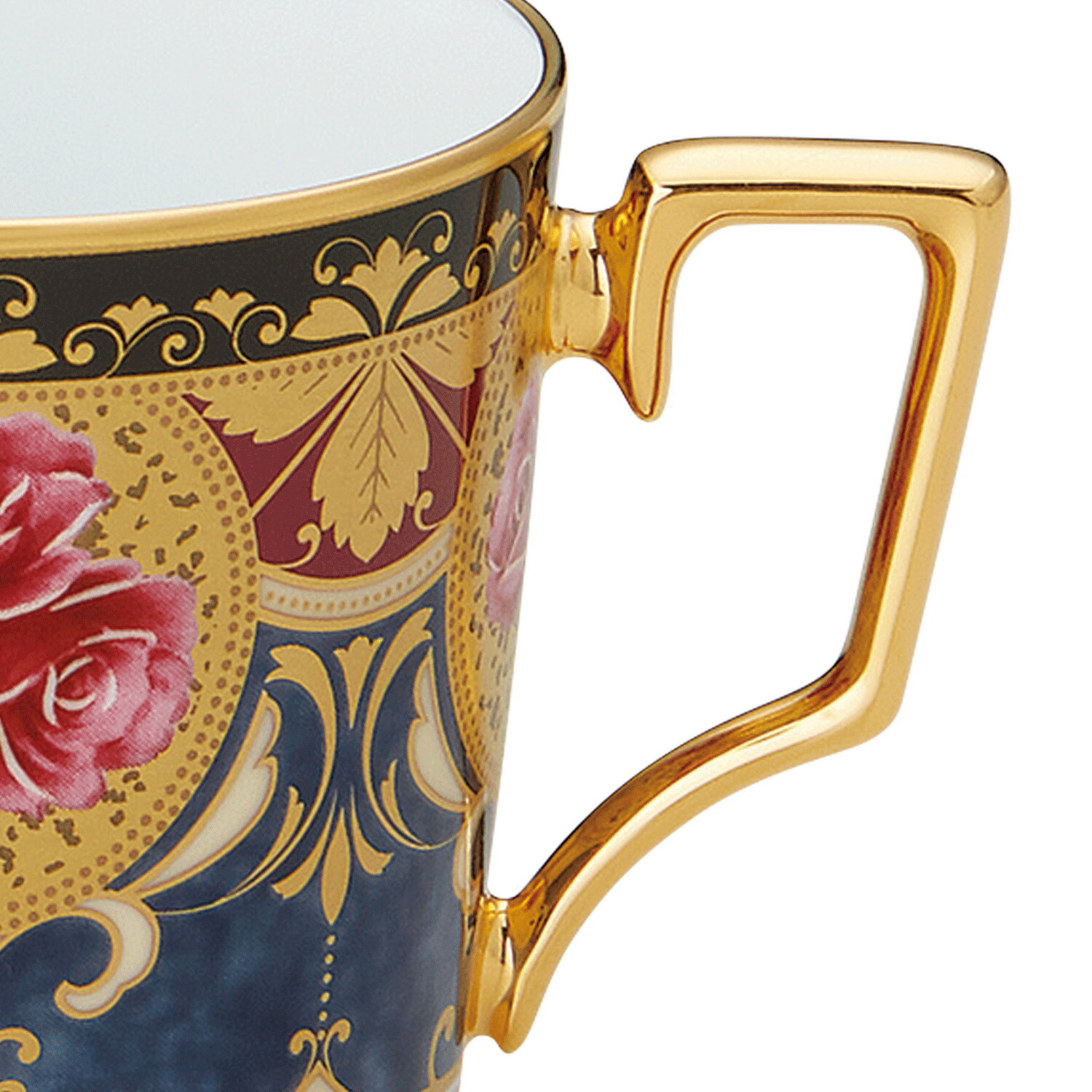 破格値下げ Noritake ノリタケ コーヒー カップ  ソーサー 160cc オマージュコレクション 色絵薔薇文 ファインポーセレン(プレミアムホ  キッチン、日用品、文具