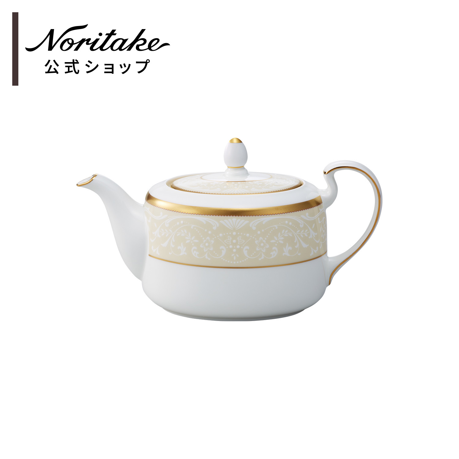 楽天市場】ノリタケ ハートフォード ティーポット ( ギフトボックス