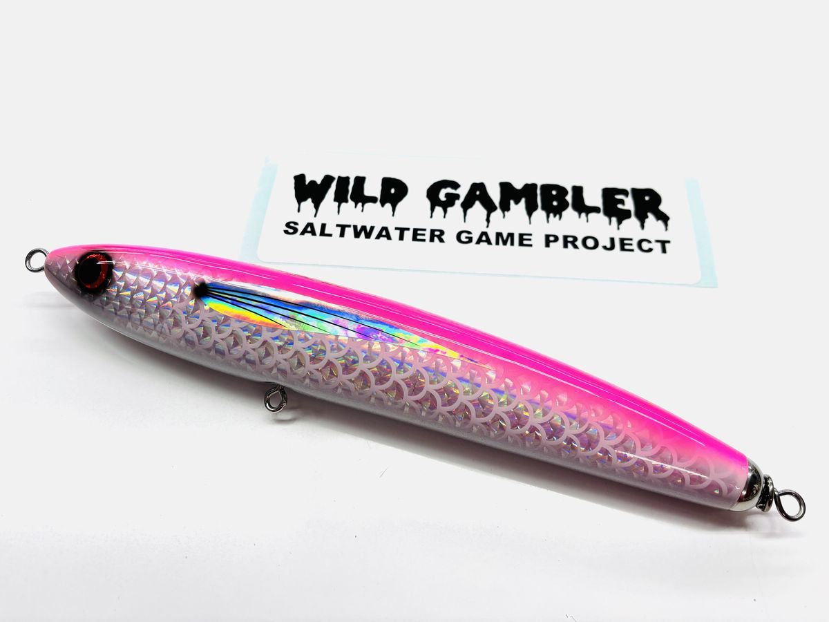 ワイルドギャンブラー イズモオロチ280F 約190g 押さえる色つや さくら色 出雲長虫 WILD GAMBLER