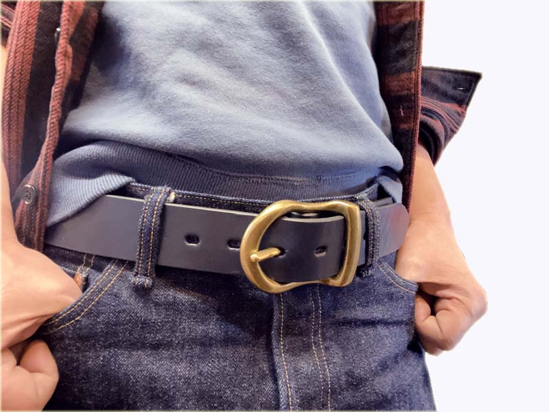 ビッグジョンベルト　オリーブ 楽天市場】新色オリーブ BIG JOHN BELT ビッグジョン ベルト 5mm