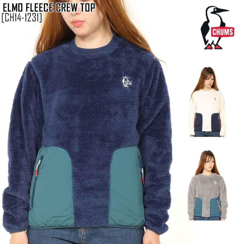 新作グッ Sale セール Chums レディース Ch14 1231 トップス トレーナー Top Crew Fleece Elmo トップ クルー フリース エルモ チャムス 21sn Chum Wa 13 Bhavaspa Com