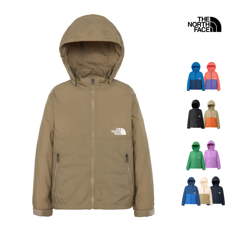 ノ－スフェイスコンパクトジャケット　2025ss セール】【撥水加工】THE NORTH FACE / キッズ コンパクト