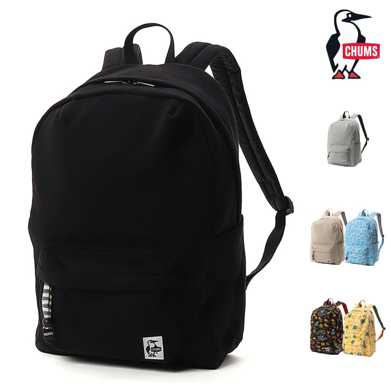 大売り出し SALE CHUMS チャムス CH60-3977 ハリケイン 恒星日 風呂敷き包み 汗水 HURRICANE DAY PACK SWEAT メンズ レディース 男女兼用 背嚢 御徒面子 うしろ側風呂敷き包み デイパック アウトドア 通学 18L 汗水 軽さ A4 撥水 撥油 防汚 26ss 春夏 新作