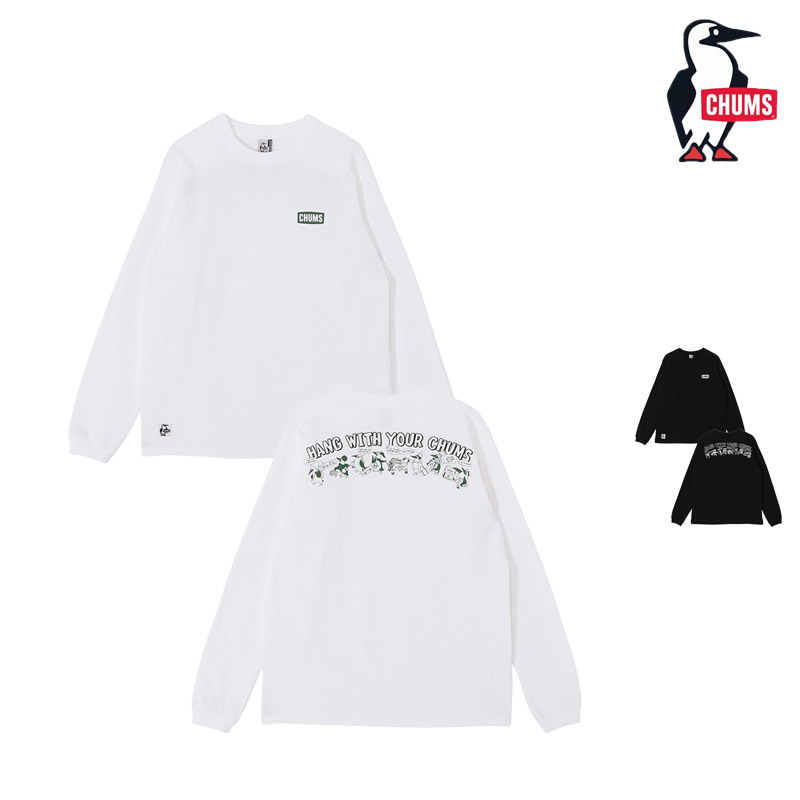 【P5倍 4/30まで】 セール チャムス CHUMS CH01-2714 アンチ バグ ハンティング バグ ロングスリーブ Tシャツ ANTI-BUG HUNTING BUG L/S T-SHIRT メンズ 男性 Tシャツ トップス 長袖 ロンT カットソー アウトドア オーバーサイズ 綿 コットン 虫よけ 防虫 26ss 春夏 新作