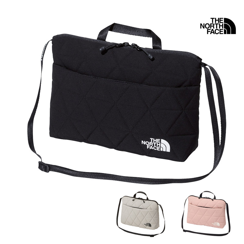 セール SALE THE NORTH FACE ザ・ノース・フェイス NM32356 ジオフェイス ポーチ GEOFACE POUCH メンズ レディース 男女兼用 ショルダーバッグ ショルダーポーチ サブバッグ アウトドア 旅行 タウンユース 2L コンパクト 軽量 キルティング 26ss 春夏 新作