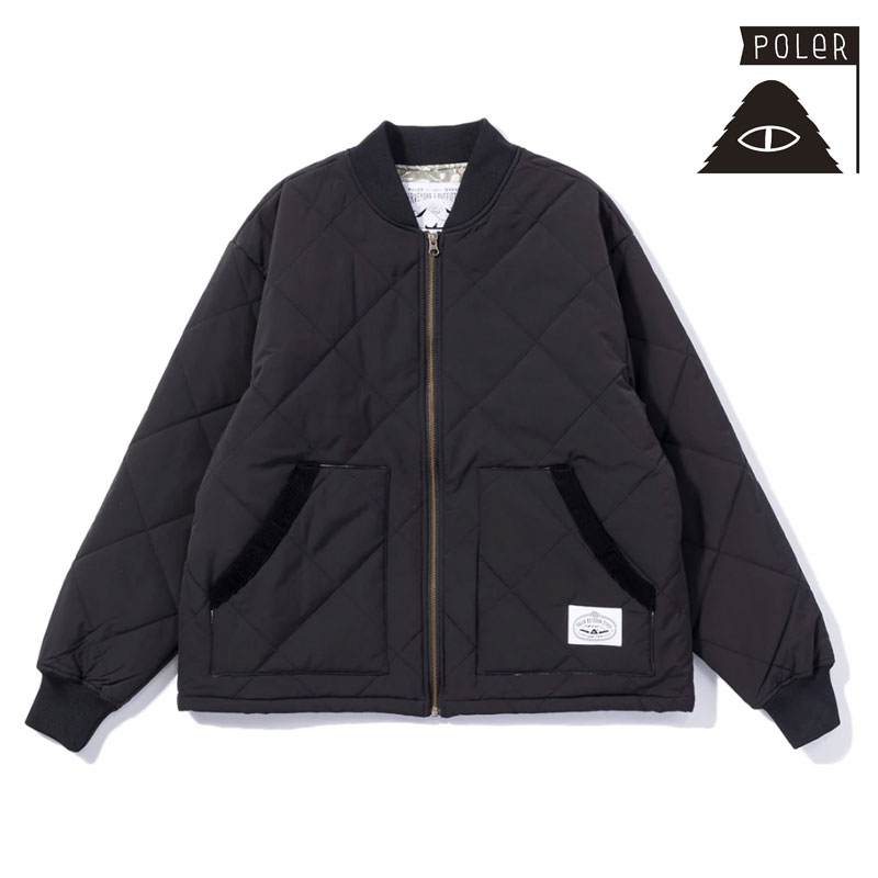 大売り出し SALE ポーラー POLER 金剛石 キルテッド 上衣 DIAMOND QUILTED JACKET 上衣 アウター 243MCV0020 メンズ