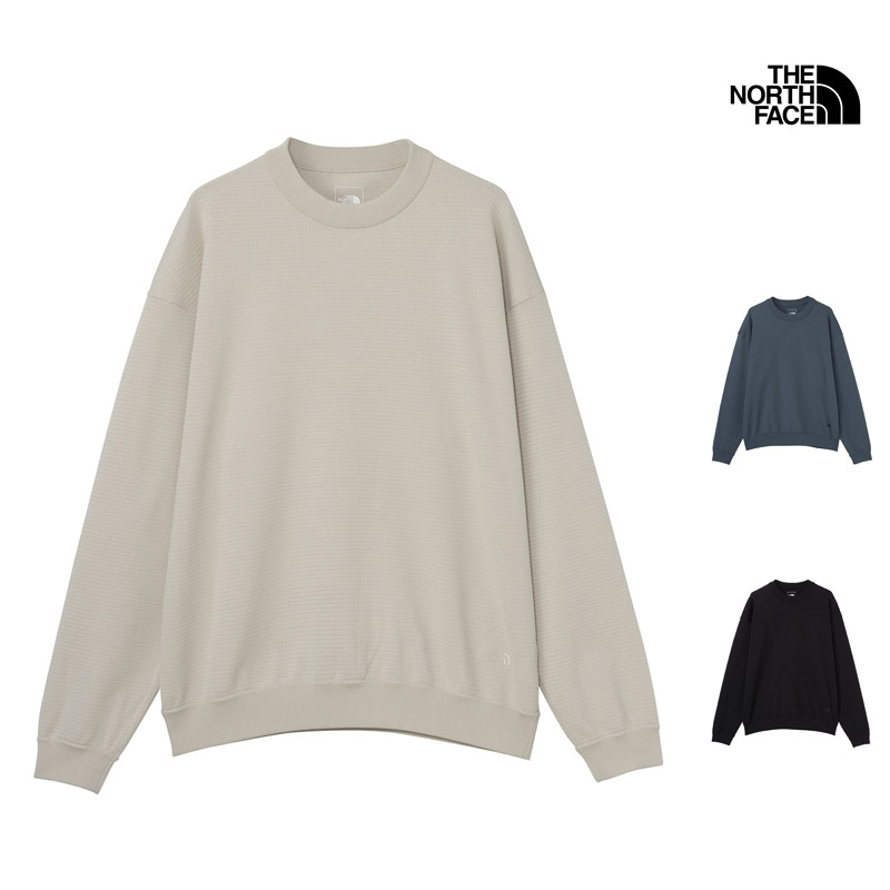 大売り出し SALE ザ・ノース・フェイス THE NORTH FACE NT12641 ロング衣袂 リップル 編み物 労働者の一団 L/S RIPPLE KNIT CREW メンズ 成人男性 ティーシャツ トップス ロンT 長袖 アウトドア 難民キャンプ 山登り 運動競技 遮熱 通気性 猛暑打つ手 UV撥ねのける 26ss 春夏新作