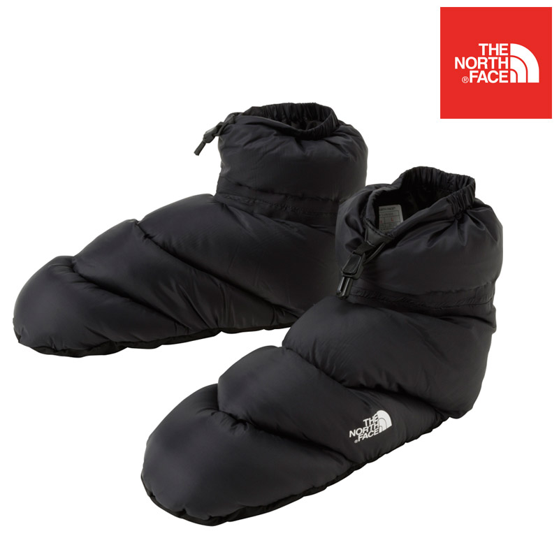 22-23 秋冬 新作 ノースフェイス THE NORTH FACE ヌプシ ダウン テント ブーティー NSE DOWN TENT BOOTIE テントシューズ ルームシューズ NF52279 メンズ レディース