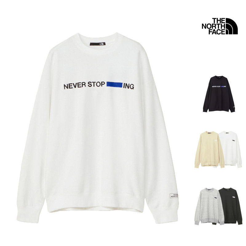 大売り出し SALE 大売り出し ザ・ノース・フェイス THE NORTH FACE ネバー 立ちふさがる アイエヌジー 労働者の一団 NEVER STOP ING CREW 流汗 トップス NT12444 メンズ