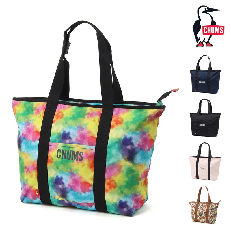 【P5倍 4/12まで】 セール SALE チャムス CHUMS CH60-3845 リサイクル チャムス デイリー トート RECYCLE CHUMS DAILY TOTE メンズ レディース 男女兼用 トートバッグ バッグ アウトドア キャンプ 旅行 25L ファスナー カジュアル シンプル 大容量 大きめ A3 26ss 春夏 新作