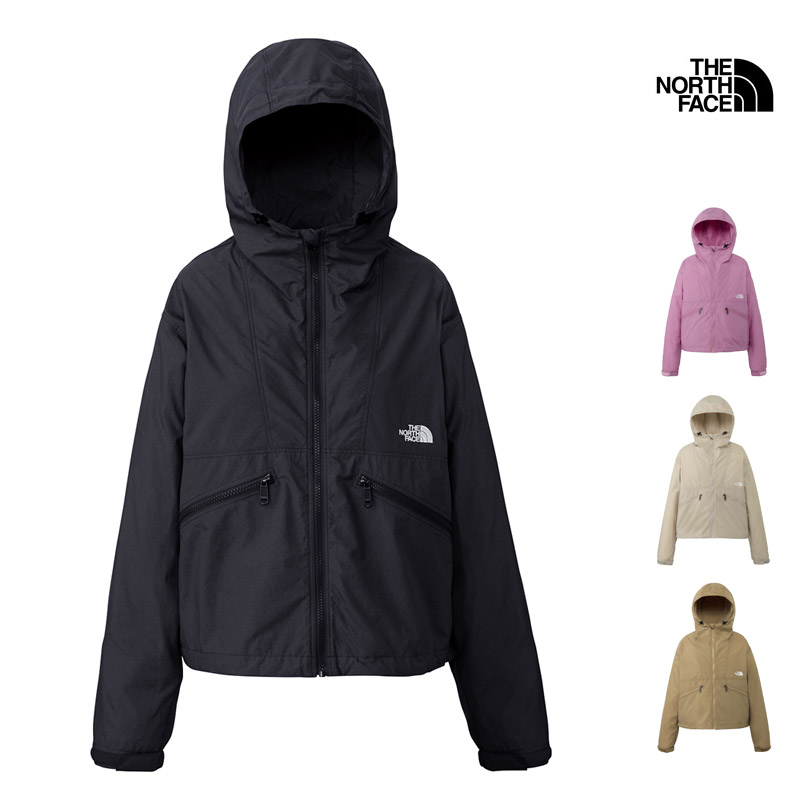 【P5倍 4/12まで】 セール SALE ザ・ノース・フェイス THE NORTH FACE NPW22630 ショート コンパクト ジャケット SHORT COMPACT JACKET レディース 女性 ウインドブレーカー アウター マウンテンパーカー アウトドア キャンプ 登山 撥水 防風 軽量 薄手 携行 26ss 春夏 新作
