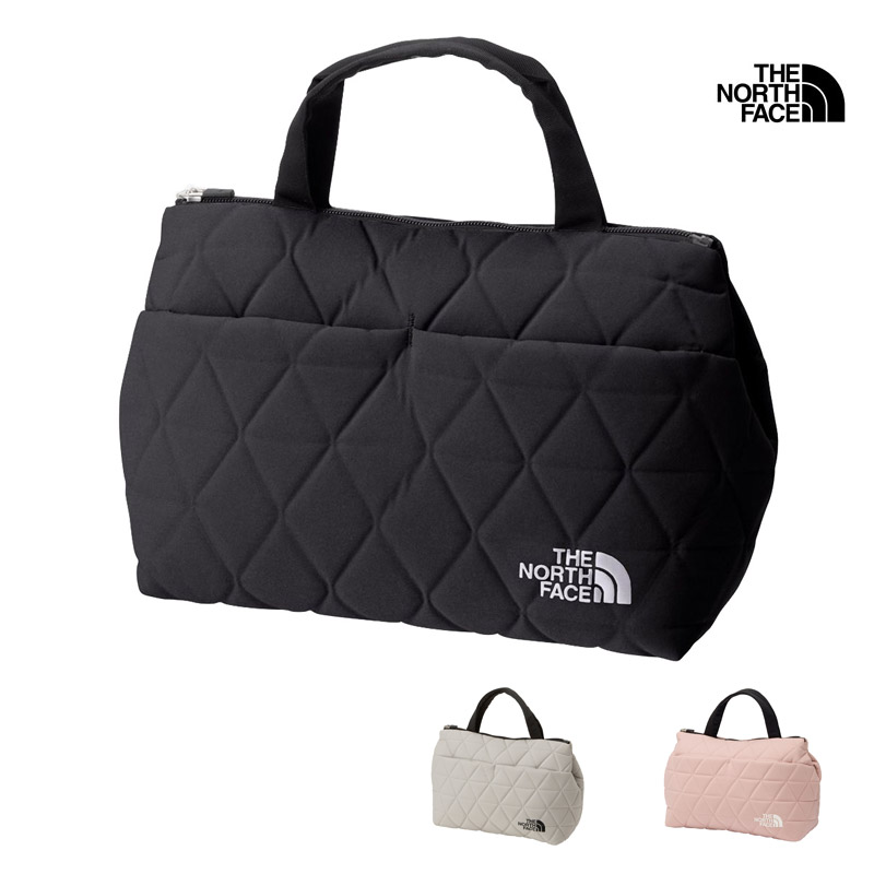 ザ・ノース・フェイス THE NORTH FACE NM32355 ジオフェイス ボックス席 トート GEOFACE BOX TOTE メンズ レディース 男女兼用 トートバッグ パソコン御徒面子 アウトドア 旅する 通い 7L 9L 分かりやすい 軽さ キルティング A4 チャック付き添い人 26ss 春夏 新作
