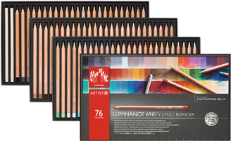 楽天市場】カランダッシュ 色鉛筆 ルミナンス6901 20色セット 紙箱入