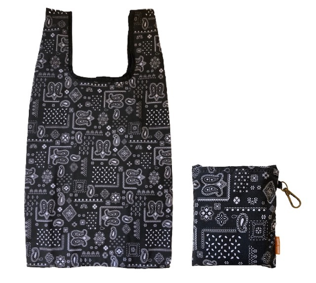 Supreme バンダナ柄エコバッグ 楽天市場】バンダナ柄 エコバッグ 【バンダナ カーキ