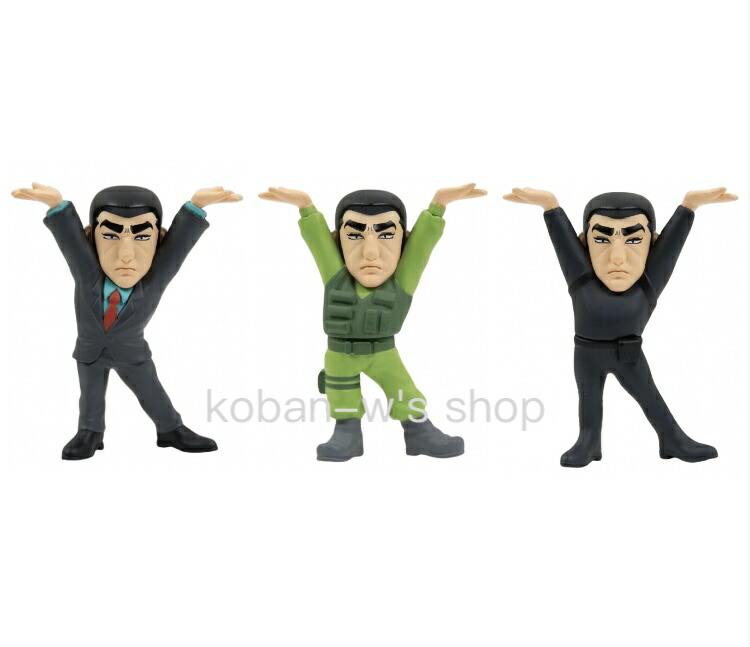 ゴルゴ13のペンおき 3種セット ゴルゴ13 ゴルゴ SPY スパイ ガチャ ガチャガチャ カプセルトイ フィギュア画像