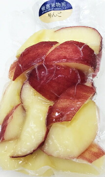 【KIMONO FRUITS】冷凍りんご　5ｋｇ（1000ｇ×5）<br>（青森または長野産）国産冷凍りんご