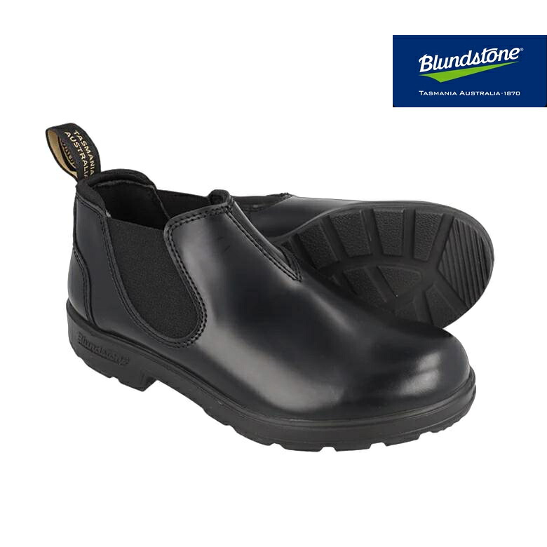 ORIGINALS LOW CUT ＃2684 サイドゴアブーツ Blundstone ブランドストーン ブラッシュドレザー Black Brush BS2684773 ローカット