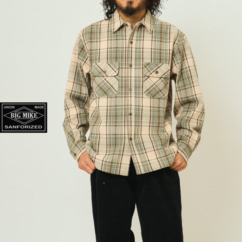 SOFTHYPHEN ソフトハイフン チェックシャツジャケット 楽天市場】SOFTHYPHEN(ソフトハイフン) CHECK FLANNEL ZIP POCKET