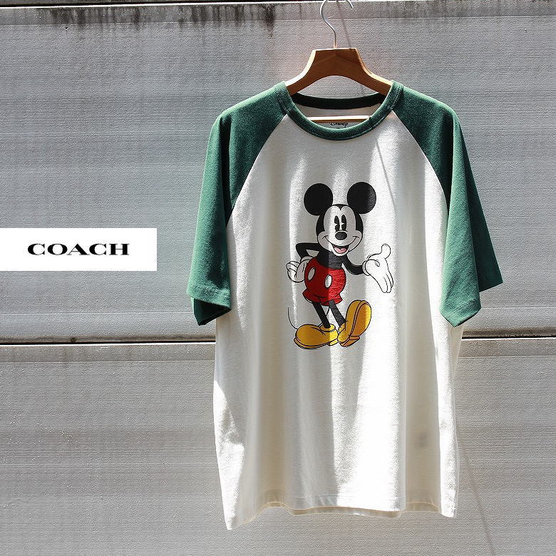 Coach ミッキー コラボTシャツ 楽天市場】コーチ 小物 COACH コーチ×ディズニー コラボ