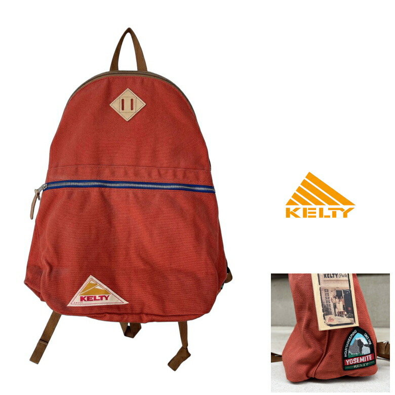 KELTY YOSEMITE DAYPACK (ヨセミテデイパック）RUST 2592117 18L [ケルティ/ルーセット/デイパック・リュック・バックパック]