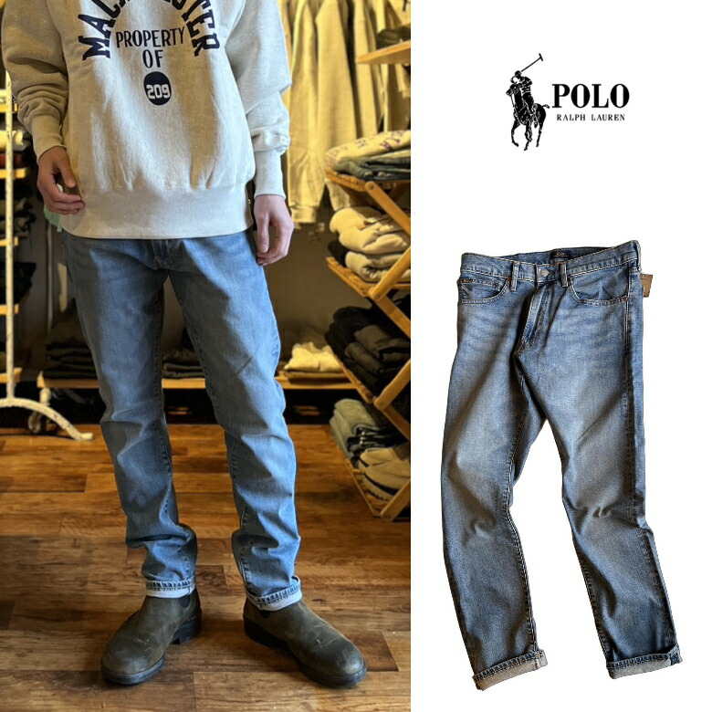 Polo Ralph Lauren ポロラルフローレン Denim Pants デニムパンツ THE SULLIVAN SLIM STRETCH ライトウォッシュ 21,449円