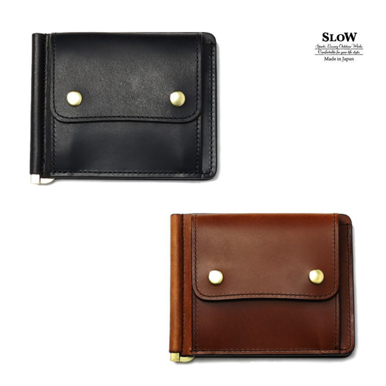 SLOW スロウ herbie money clip ハービー　マネークリップ BLACK ブラック RED BROWN レッドブラウン ハービー　SO754I｜Select Shop Nose Low