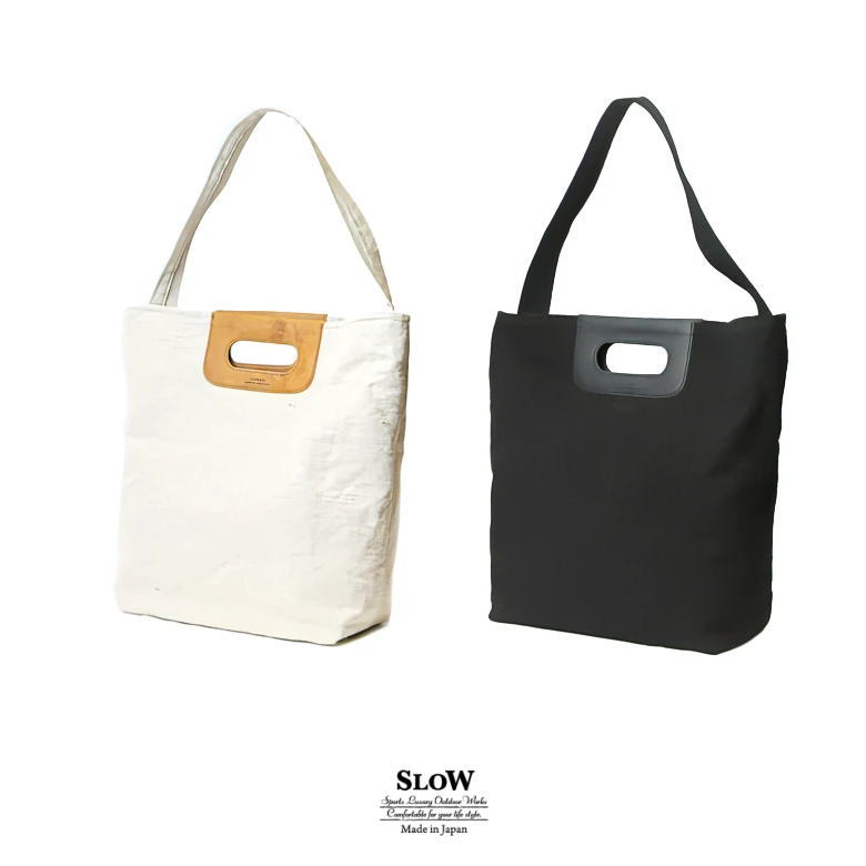SLOW&CO スロウ　リネントートバッグ SLOW トートバッグ スロウ / truck - 2way tote bag L ヌバック