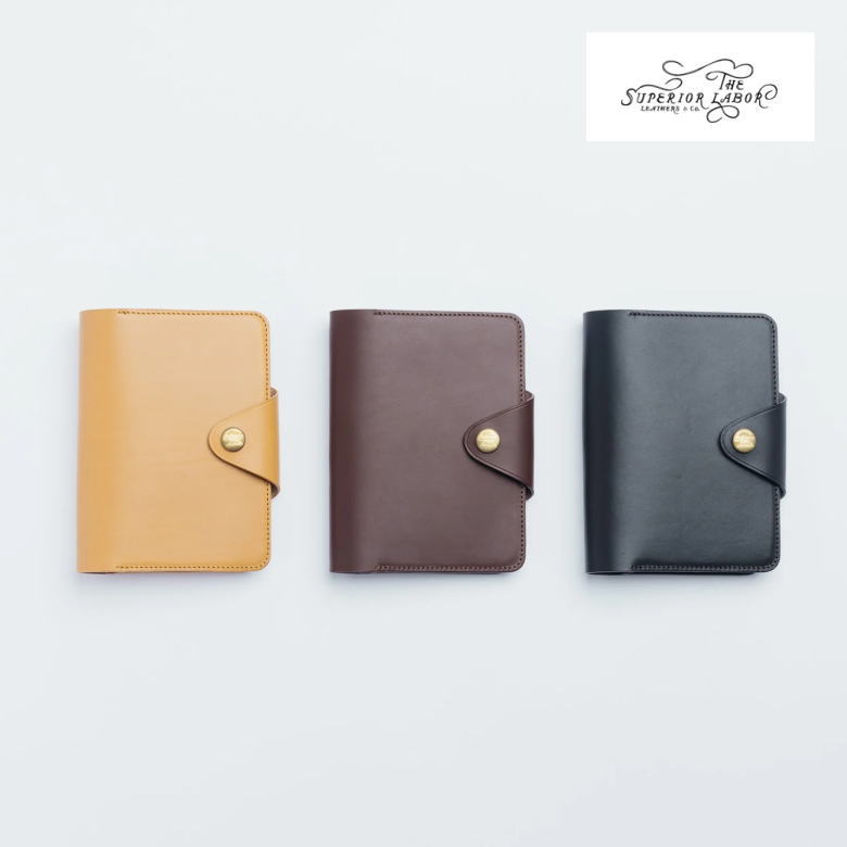 THE SUPERIOR LAVOR シュペリオールレイバー MADE IN JAPAN SL0464 INGRASSATO &things holder A6　財布・手帳・マルチケース TSL BLACK (ブラック）BROWN (ブラウン）TAN （タン）