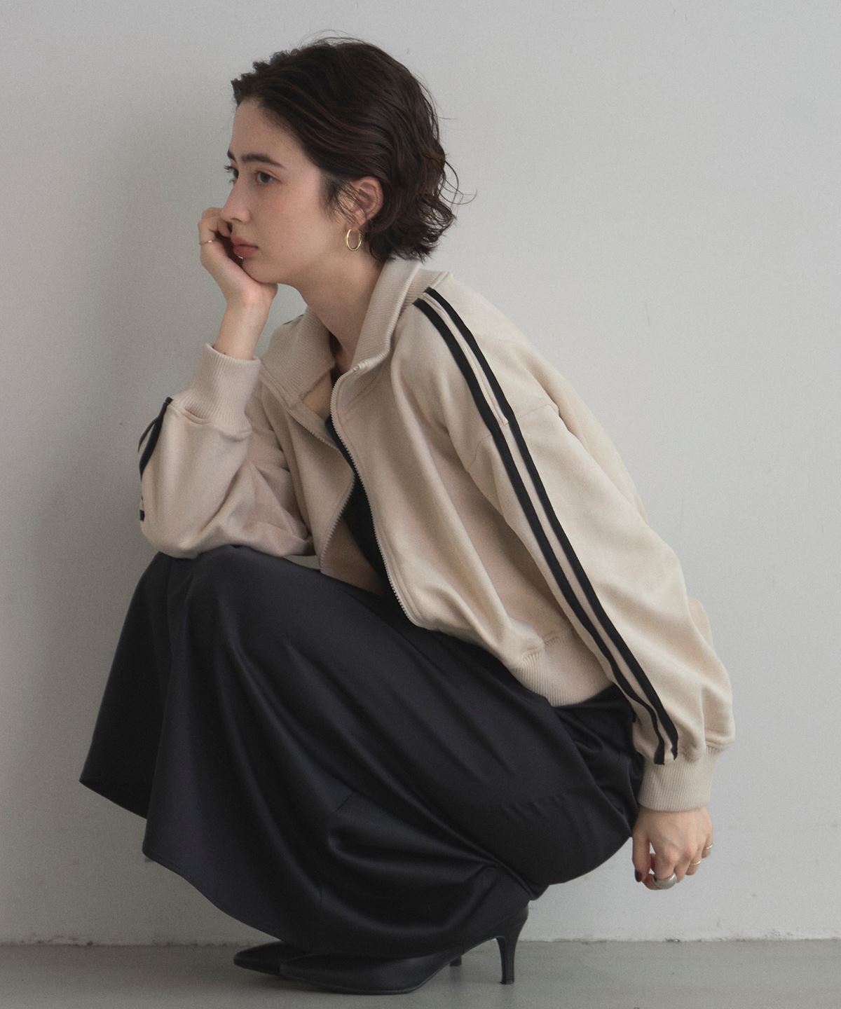 cen. キモノジャガードブラウス　F cen. キモノジャガードブラウス F cen.made in Japan/ キモノ