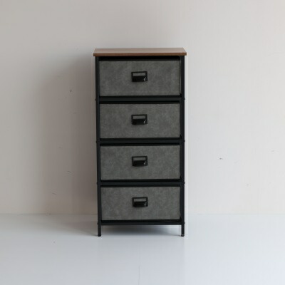 楽天市場】セラミック風チェスト4段(幅45cmタイプ) K-3585 収納家具