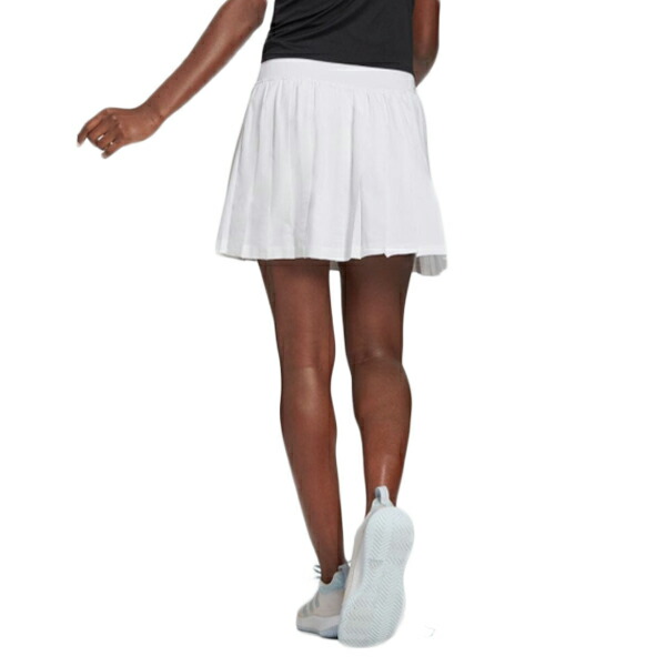 日時指定 アディダス レディース テニスウェア プリーツスカート テニス スポーツウェア スポーツ プリーツ 白 ホワイト 黒 ブラック かわいい おしゃれ オシャレ スカート 225 Qdtek Vn