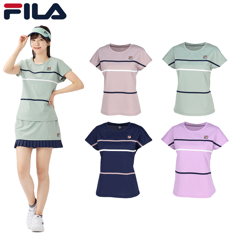 FILA - 新品★フィラ FILA レディース テニス ウェア デイジー エンボス　M 楽天市場】フィラ FILA テニスウェア レディス ゲームシャツ