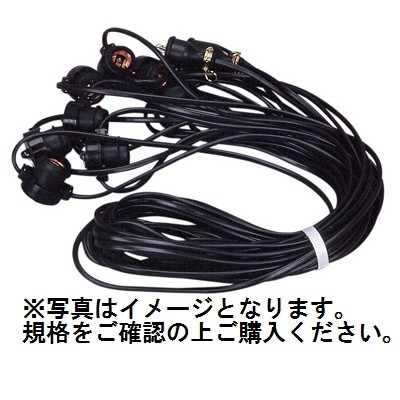エントリーでポイント7倍!　電照ケーブルDC-8Ｎ　8灯　24m｜日本農業システム店