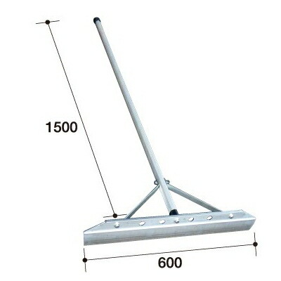 昭和ブリッジ アルミ整地板/レーキ SH-80