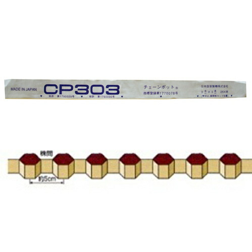 エントリーで尖んがり5倍!! チェーン店ポット CP303 150冊